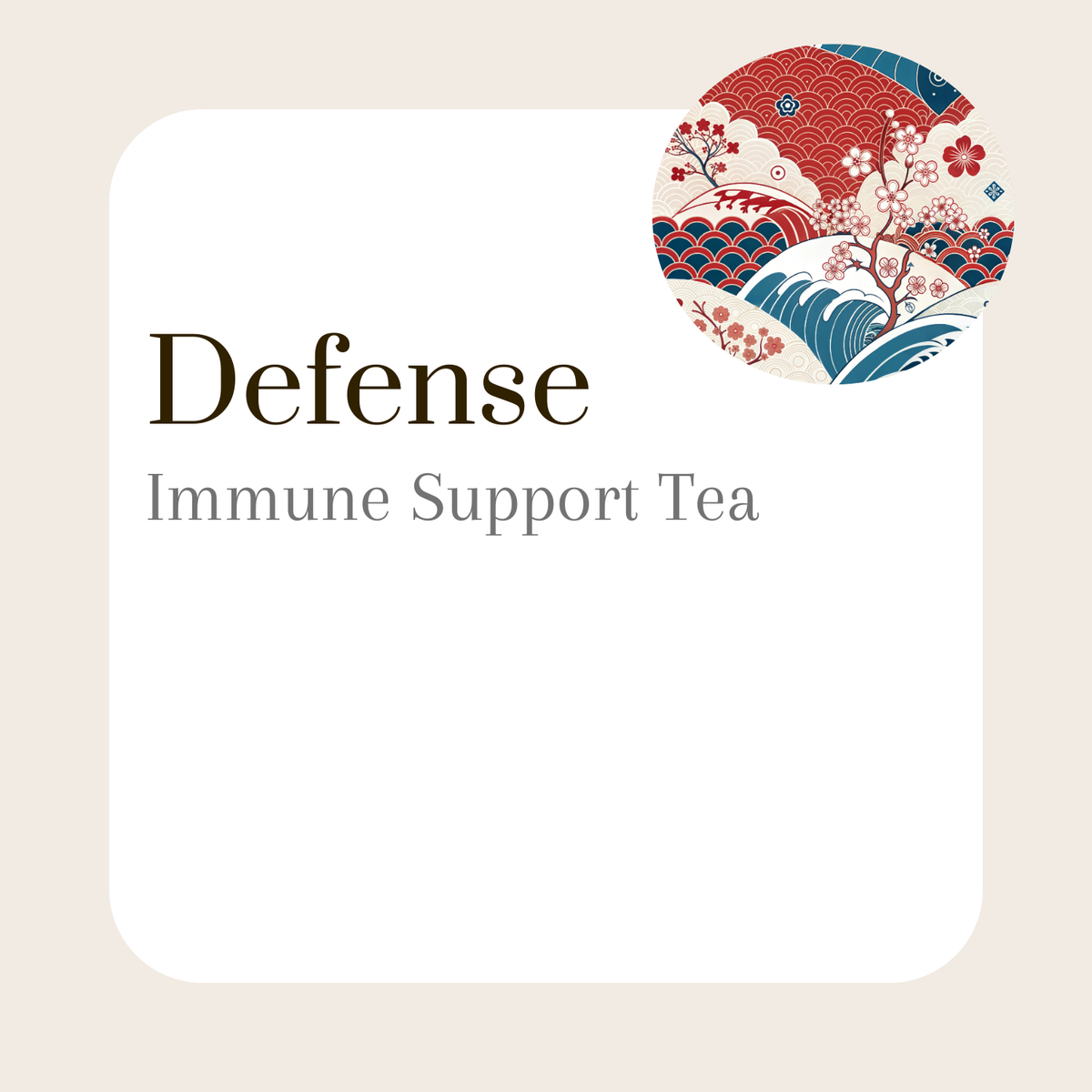 Defense - Immune Support Tea – Nashville Tea Co